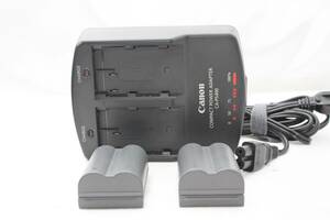 ★ Canon キヤノン CA-PS400 COMPACT POWER ADAPTER BP-511 バッテリー 2個セット ★ 20240316