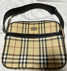 Burberrys BURBERRY バーバリー ノバチェック シャドーホース ショルダーバッグ ビジネスバッグ　斜め掛け 