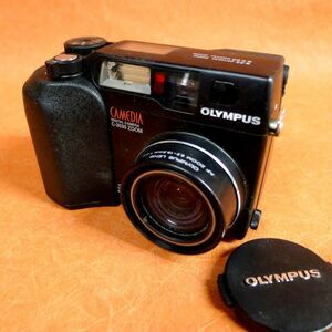 c283 ジャンク OLYMPUS CAMEDIA C3030 ZOOM コンパクトデジタルカメラ サイズ:幅約10.7cm 高さ約7.5cm 奥行約6.5cm/60