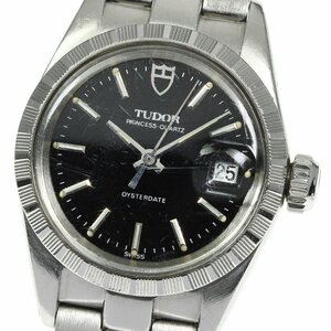 ☆ジャンク【TUDOR】チュードル プリンセス オイスターデイト 93510 Cal.1281 クォーツ レディース【ev20】