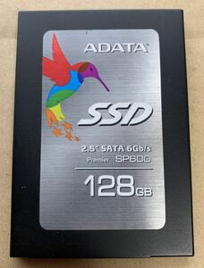 【使用時間6198時間】ADATA 128GB SP600 ASP600SS-128GM 2.5 SATA SSD 36