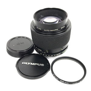OLYMPUS OM-SYSTEM ZUIKO AUTO-MACRO 90mm 1:2 一眼 マニュアルフォーカス カメラ レンズ 光学機器