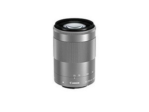 Canon 望遠ズームレンズ EF-M55-200mm F4.5-6.3 IS STM(シルバー) ミラーレ
