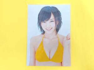 NMB48 山本彩【封入特典生写真】スクールカレンダー2014-2015◆ビキニ 水着