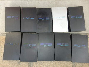 PS2 本体 厚型 10台 まとめ 大量 プレイステーション2 プレステ2 まとめて SCPH-10000/18000/30000/50000 TSS G7990