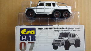 ☆エラカー 1/64 Mercedes-Benz G63 AMG 6X6 Spotlight (White) 1ST Special Edition　Era CAR☆ 