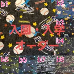 オーダー専用☆ハンドメイド☆入園 入学 通学 通園 グッズ オーダー  セット