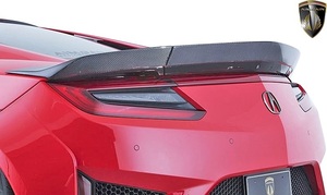 【M’s】ホンダ NSX NC1 (2016y-) AIMGAIN SPORT ドライカーボン リアデッキスポイラー／／DRY CARBON エイムゲイン ダックウイング エアロ