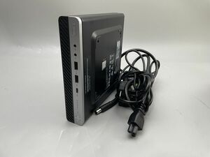 ★1円スタート★第6世代★HP EliteDesk 800 G3 Core i5 6500T 8GB 500GB★現状引き渡し★OS無★BIOS起動までの動作確認★AC付★