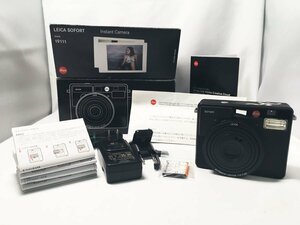 美品 Leica Sofort ライカ ゾフォート ブラック インスタントカメラ 19111 カメラ フィルムカメラ 箱・クイックスタートガイド付