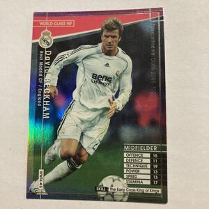 送料込/WCCF06-07WWFデイビッド・ベッカム/david BECKHAM 2006-2007 panini SEGA レアルマドリード　イングランド