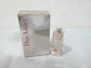 Dior ディオール ディオール アディクト シャイン 5ml ミニ ミニボトル 香水 ほぼ満量 残多【M0224】(L)
