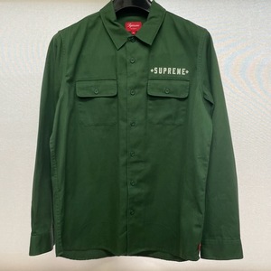 Supreme × INDEPENDENT シュプリーム ミリタリーメンズシャツ