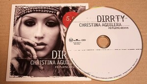 Christina Aguilera Feat. Redman / Dirrty　紙ジャケCDシングル　クリスティーナ・アギレラ