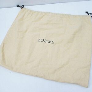 ロエベ LOEWE バッグ収納袋 保存袋 ロゴ ベージュ レディース