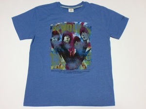 ビートルズ リボルバー Tシャツ Mサイズ ブルー 青色 ビンテージアートワーク コレクション（The Beatles　REVOLVER) T-shirt 24 mabi
