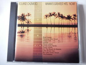CD/ハワイアン: 12弦ギター- インスト/ローランド- カジメロ/Roland Cazimero- Waikiki