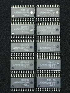 M5M5256CFP-70LL 三菱電機製　256KビットCMOS SRAM （10個セット） 62256