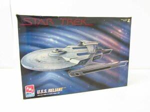 未組立品 1/650 AMT ERTL スタートレック SCALE MODEL KIT MODELE REDUIT U.S.S RELIANT プラモデル ☆4209