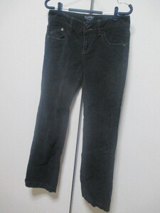 W32小さ目★POLO JEANS COMPANY◆コーデュロイ パンツ ◆茶系 ◆used レディース？