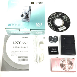 Canon IXY 100F 5.0-40.0.0mm 1:3.2-6.9 コンパクトデジタルカメラ ピンク 光学機器
