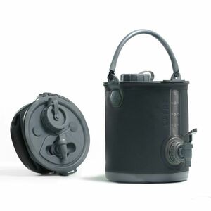 COLAPZ（コラプズ）ウォータージャグ 8L 2in1 Water Carrier&Bucket グレー 折り畳みジャグ バケツ アウトドア キャンプ 5060269702799