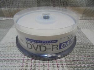 Office DEPOT　DVD-R　1～8倍速　データ用　25枚入り　スピンドルパック　インクジェットプリンタ対応