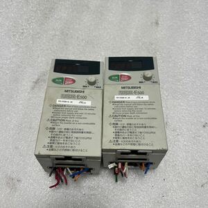 三菱 インバーター FR-E520-0.1K セット