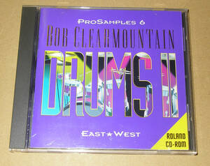 ★EAST WEST ROLAND BOB CLEARMOUNTAIN DRUMS II vol.6 SOUND LIBRARY (CD-ROM)★