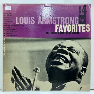 ●即決LP Louis Armstrong / Story Volume4 j35370 米オリジナル、6eye Dg Mono ルイ・アームストロング