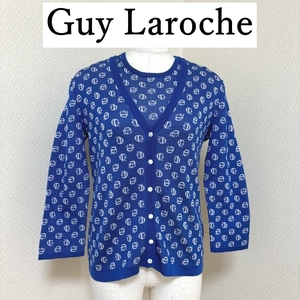 Guy Laroche　ギ・ラロッシュ　レディース　ニットアンサンブル　ブルー　38号