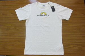 ★新品！スポルティバ Footstep Tee Tシャツ (White) La Sportiva クライミング ボルダリング