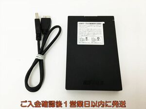 【1円】BUFFALO USB3.1 Gen1 外付けSSD ブラック 480GB SSD-PG480U3-B/NL 動作確認済 バッファロー J01-715rm/F3
