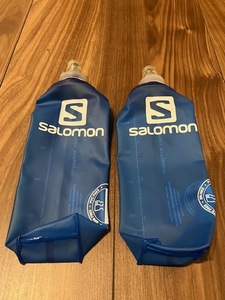 Salomon サロモン ソフト フラスク ハイドレーション 500mL トレラン 登山 マラソン 未使用 飲み口未開封 2個セット その１