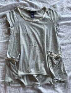 RALPH LAUREN＊ カットソーTシャツ Mサイズ　フリル　リボン