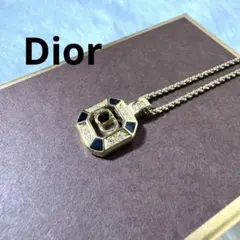 Dior ネックレス　CDロゴ　ラインストーン