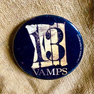 VAMPS 13 ロゴ 缶バッジ ガチャ L