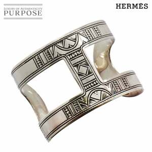 エルメス HERMES トゥアレグ バングル PM 18cm シルバー SV 925 ブレスレット Bracelet 90222502