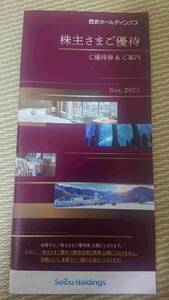 ⑥1冊 未使用 冊子 西武 株主さまご優待 共通割引券 1000円 10枚 ホテル レストラン ゴルフ 宿泊 SEIBU 西武園 プリンス 水族館 クーポン