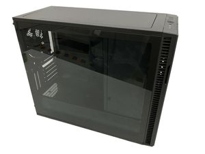 【動作保証】Fractal Design FD-CA-DEF-R6-GY-TG PCケース ミドルタワー ブラック ボックス PC周辺機器 中古 Z8812523