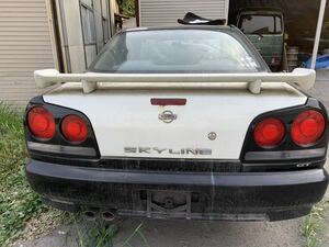 R34 スカイライン トランク 純正ウイング 前期 4ドア