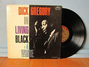 DICK GREGORY★IN LIVING BLACK & WHITE COLPIX CP 417★200515t2-rcd-12-otレコード12インチUS盤米LPディックグレゴリーコメディ黒人