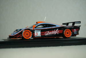 1/43 ダビドフ デカール加工 鈴鹿1000km 3位 hpi McLaren F1 GTR #3 1997 FIA GT suzuka Gulf Davidoff マクラーレン たばこ ガルフ 97 GT1