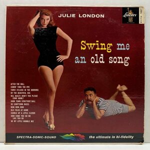 【パーフェクト極美盤】MONO 初版リング Turquoise Orig. JULIE LONDON Swing Me An Old Song (