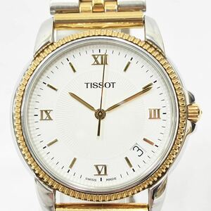 TISSOT ティソ C277/377C 30M 防水 クォーツ デイト メンズ 腕時計 01-0327