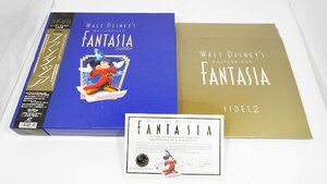 【u1249】ディスク未開封！ディズニー FANTASIA ファンタジア LD レーザーディスク CAV版 格安スタート 栃木発着払い