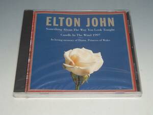 未開封 ELTON JOHN エルトン・ジョン Something About Way You Look Tonight/Candle In The Wind 1997 輸入盤CD