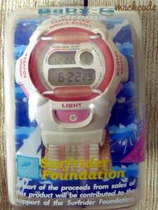 【y2829】即決◆BABY-G BG-370SR-4T Surfrider Foundation◆サーフィン