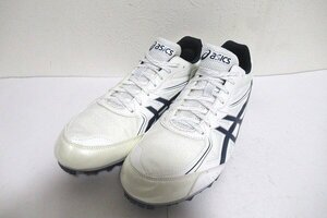 Z11721:ASICS（アシックス）陸上スパイク EFFORT SK(TTP521)スパイクなし/白紺/ 27.5