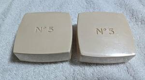 即決！送料無料・未使用 CHANEL シャネル N°5 SAVON サヴォン 石鹸 75g ×2　未開封品 No5 No.5 5番 Ｎ5 石けん